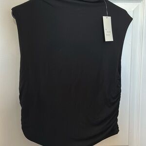 a new day Black Sleeveless Bodysuit